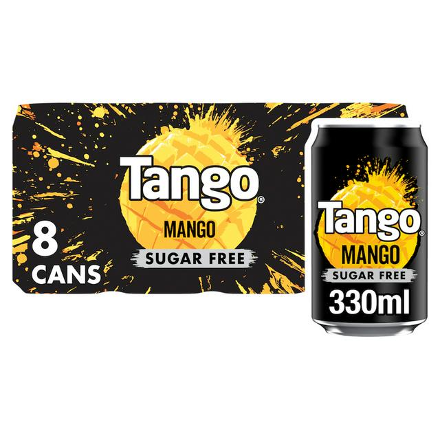 Tango Mango Sugar Free Cans 8x330ml | Sainsbury's