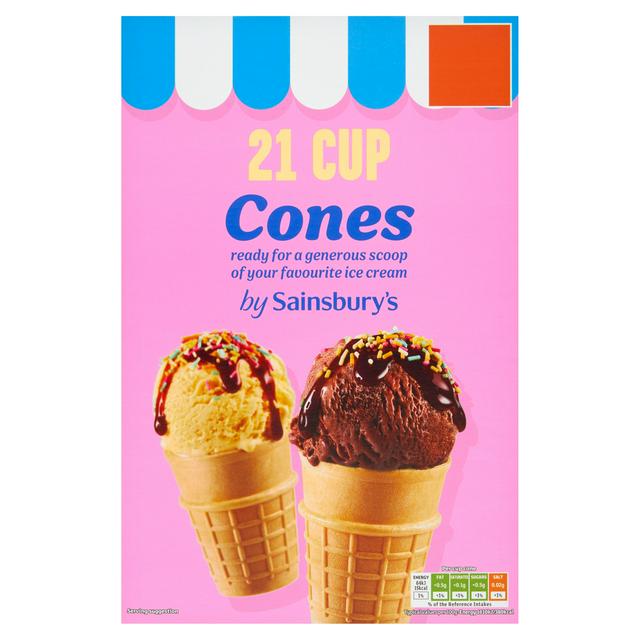 Sainsbury's Cup Cones x21 - gallery image 1