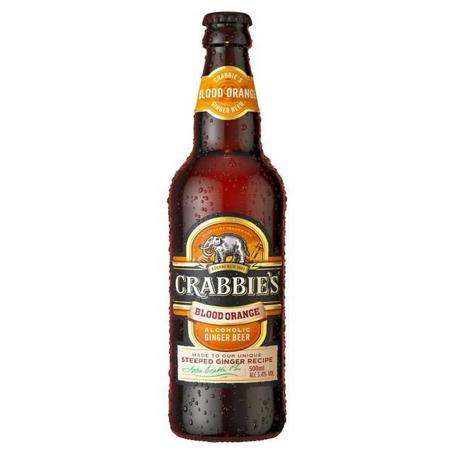 Crabbie's Blood Orange Alcoholic Ginger Beer 500ml - gallery image 1