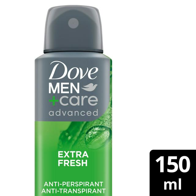 Dove Men+Care 150ml Advanced Extra Fresh Antiperspirant Aerosol Deodorant Spray - gallery image 1