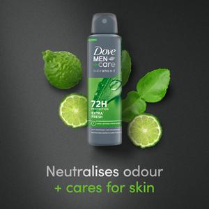 Dove Men+Care 150ml Advanced Extra Fresh Antiperspirant Aerosol Deodorant Spray - gallery image 3