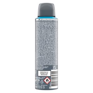 Dove Men+Care 150ml Advanced Clean Comfort Antiperspirant Aerosol Deodorant Spray - gallery image 6