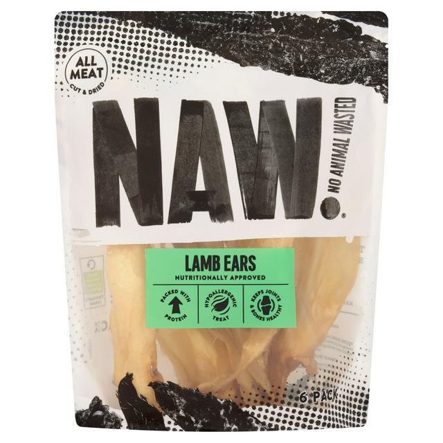 Naw Lamb Ears Dog Treat x6 - gallery image 1
