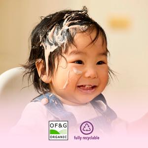 Little Freddie Organic Pink Lady Greek Style Yoghurt Baby Food Pouch Multipack 6+ Months 6 x 100g - gallery image 6