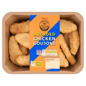 Sainsbury's Breaded Chicken Goujons 540g