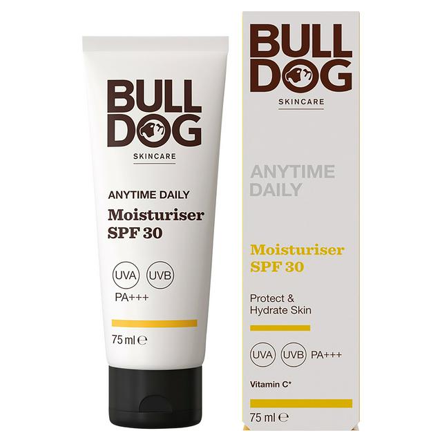 Bulldog Skincare Anytime Daily UV SPF 30 Moisturiser 75ml