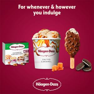 Haagen-Dazs Strawberries & Cream Ice Cream 460ml - gallery image 4