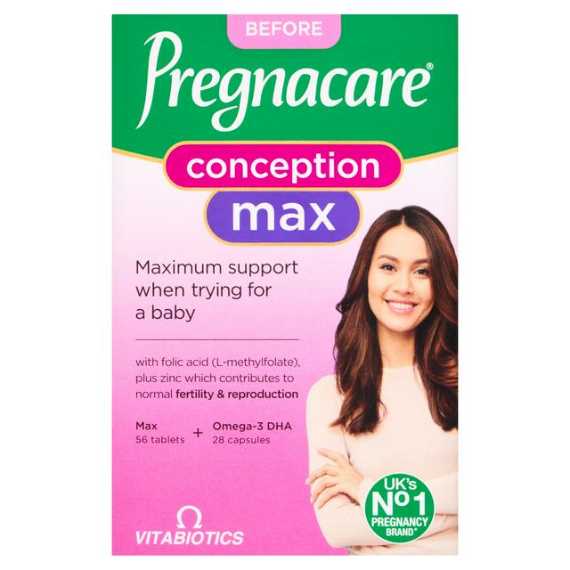Pregnacare Conception Max Tablets Capsules x84 - gallery image 1