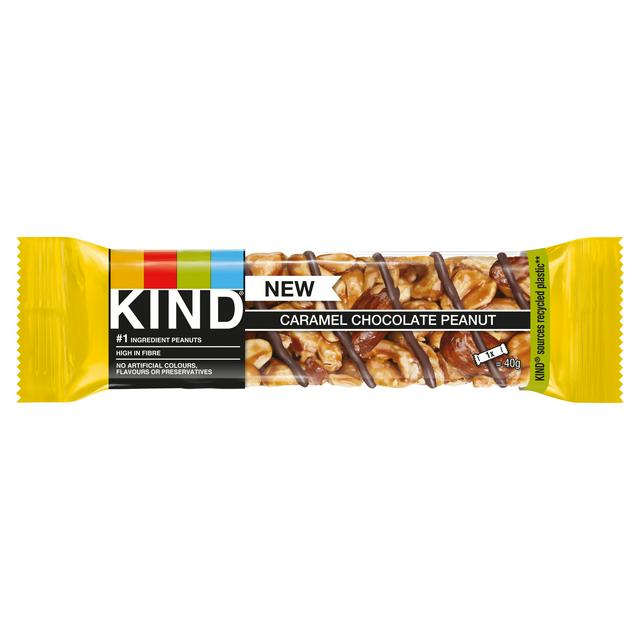 Kind 40g Caramel Chocolate Peanut Cereal Bar - gallery image 1