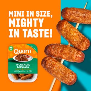 Quorn Cocktail Sausages x14 140g - gallery image 3