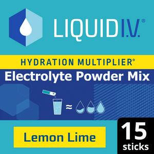 Liquid IV Electrolyte Powder Mix Food Supplement Lemon Lime ...