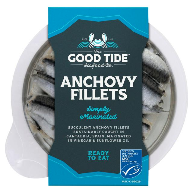 The Good Tide Seafood Co . Anchovy Fillets 100g