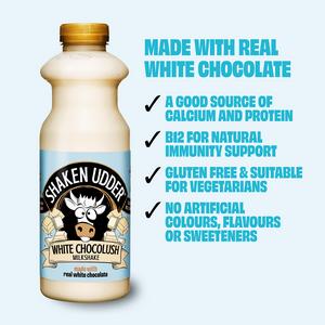 Shaken Udder 750ml White Chocolush Milkshake Drink - gallery image 2