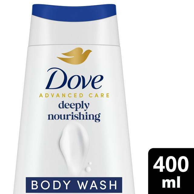 Dove Advanced Care Deeply Nourishing Body Wash Shower Gel 400ml - gallery image 1
