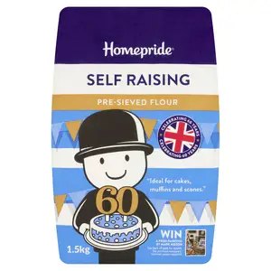 Homepride Self Raising Pre Sieved Flour 1.5kg