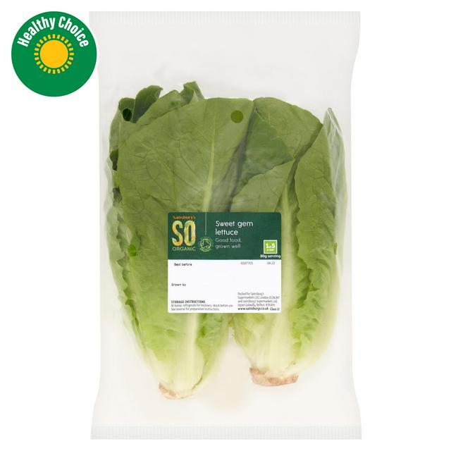 Sainsburys Sweet Gem Lettuce, SO Organic