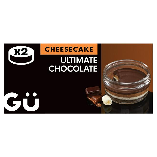 Gü Ultimate Chocolate Cheesecake Desserts 2x85g