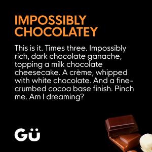 Gü Ultimate Chocolate Cheesecake Dessert 2 x 85g - gallery image 3