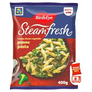 Birds Eye Steamfresh Creamy Cheese Vegetable Penne Pasta Meal For 1 400g