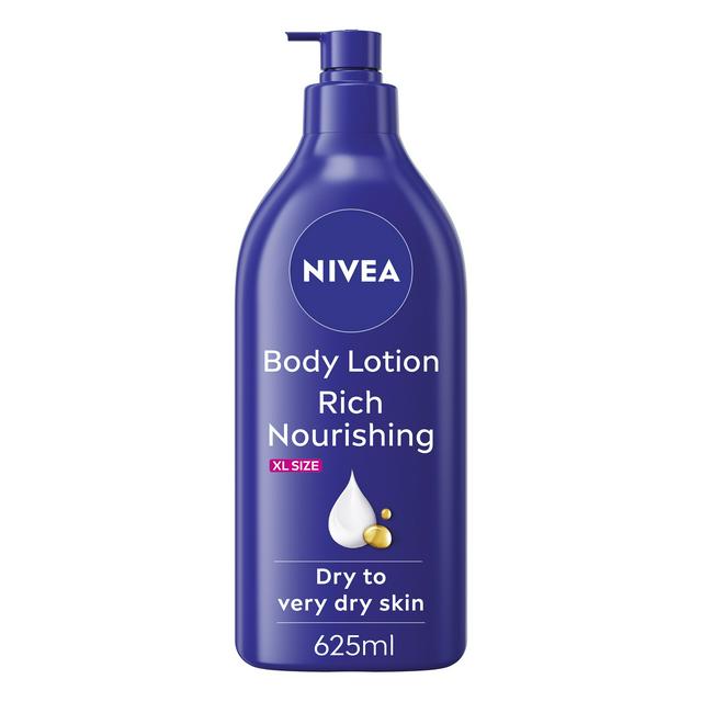 Nivea 625ml Rich Nourishing Dry Skin Body Lotion - gallery image 1