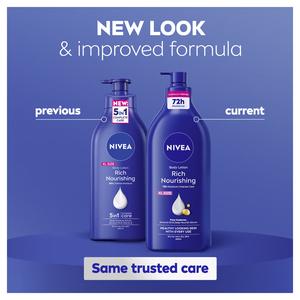 Nivea 625ml Rich Nourishing Dry Skin Body Lotion - gallery image 6