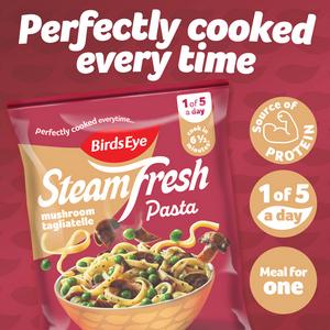 Birds Eye Steamfresh Mushroom Tagliatelle with a Creamy Sauce Meal for 1 400g - gallery image 2