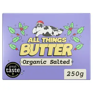 All Things Butter British Organic Salted Butter 250g