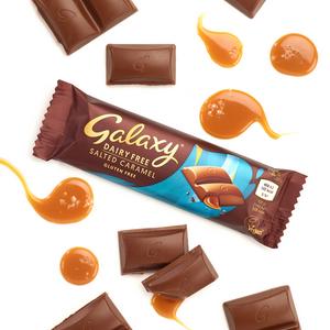 Galaxy Dairy Free Chocolate Salted Caramel 40g - gallery image 2