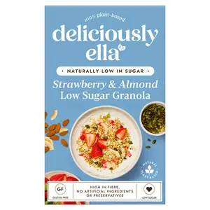 Deliciously Ella Strawberry & Almond Low Sugar Granola 380g