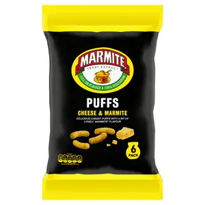 Marmite Cheese & Marmite Puffs 6x16.5g