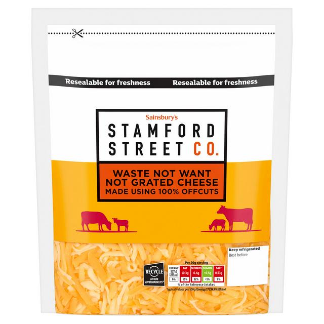 Stamford Street Co Stamford Street Co. Grated Cheese 250g