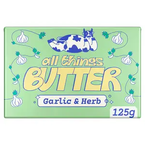 All Things Butter British Garlic & Herb Butter 125g