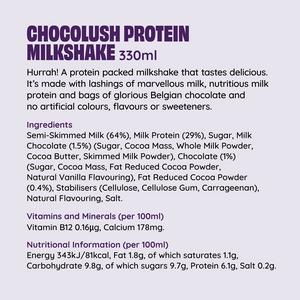 Shaken Udder Chocolate Protein Milkshake 330ml - gallery image 3