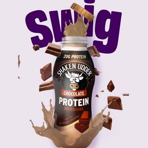 Shaken Udder Chocolate Protein Milkshake 330ml - gallery image 4
