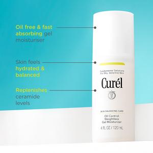 Curél Skin Balancing Care Oil Control Weightless Gel Moisturiser 120ml - gallery image 2