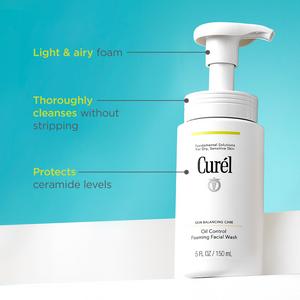 Curél Oil Control Foaming Facial Wash 150ml - gallery image 2