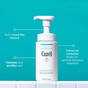 Curél Foaming Facial Wash for Dry Sensitive Skin 150ml - gallery image 3