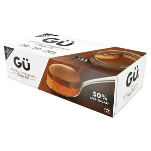 Gü Double Chocolate Cheeky Pot Dessert 2x80g