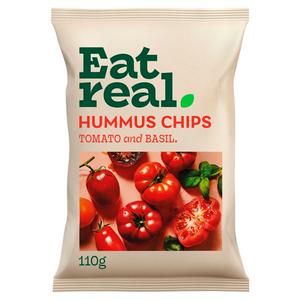 Eat Real Hummus Tomato & Basil Chips