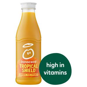 innocent Plus Tropical Shield Pineapple Passion Fruit Juice with Vitamins 750ml Sainsbury s