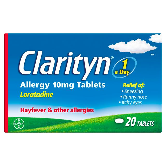 Clarityn Allergy Tablets x20 10mg - gallery image 1