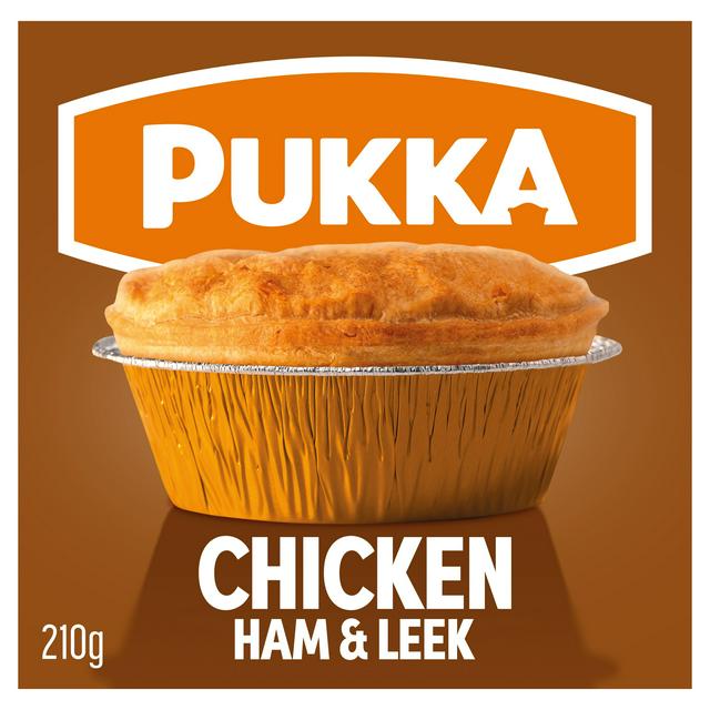 Pukka 210g Chicken Ham & Leek Pie - gallery image 1