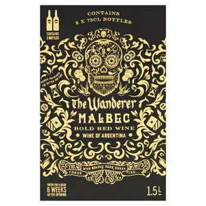 The Wanderer Malbec Bold Red Wine 1.5L