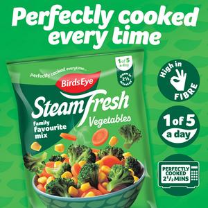 Birds Eye Steamfresh Family Favourites Steam Bags x4 540g - gallery image 2