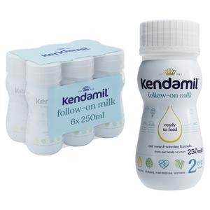 Kendamil 2 Follow On Baby Milk 6-12 Months 6x250ml - gallery image 2