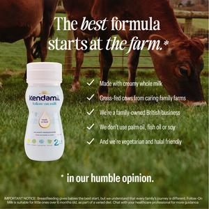 Kendamil 2 Follow On Baby Milk 6-12 Months 6x250ml - gallery image 4