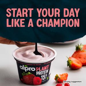 Alpro High Protein Mixed Berries Dairy Free Soya Yoghurt Alternative 200g - gallery image 4