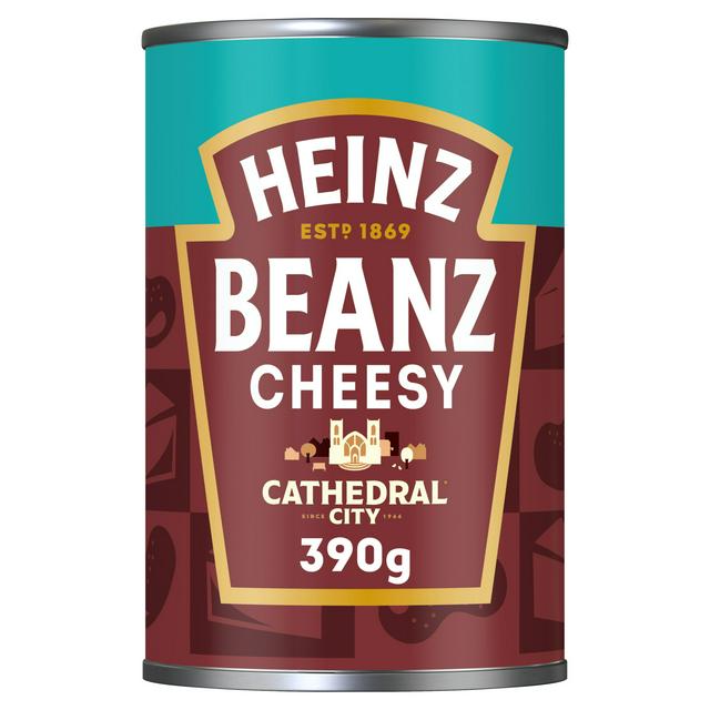 Heinz Cathedral City Cheesy Tinned Baked Beans 390g - gallery image 1