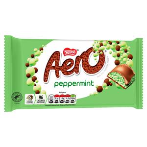 Aero Shaero Bubbly Peppermint Chocolate Sharing Bar 145g - gallery image 2