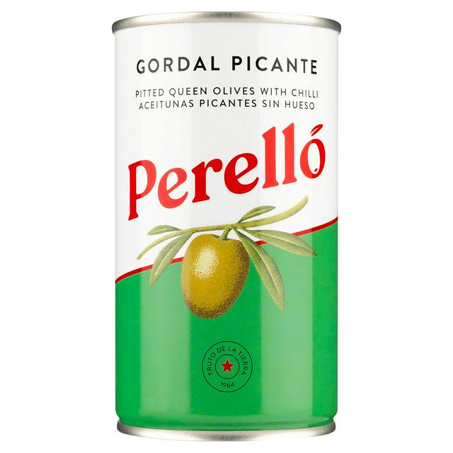 Perello 350g Gordal Picante Olives (150g*) - gallery image 1